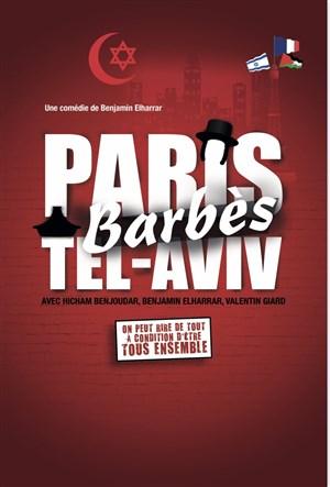 Affiche de Paris Barbès Tel Aviv