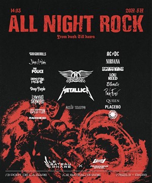 Affiche de All Night Rock #7