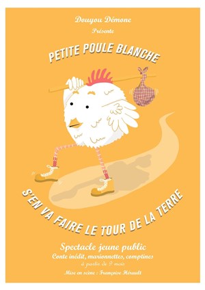 Affiche de Petite poule blanche s'en va faire le tour de la Terre