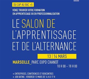 Affiche de Salon de l'Apprentissage et de l'Alternance de Marseille