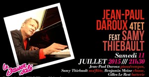 Affiche de Jean-Paul Daroux 4tet feat Samy Thiebault