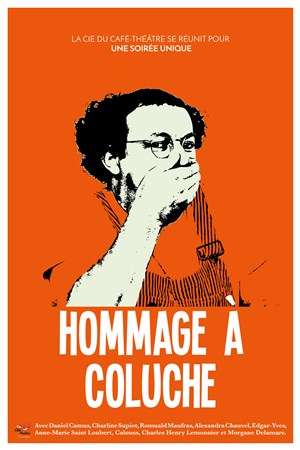 Affiche de Hommage à Coluche