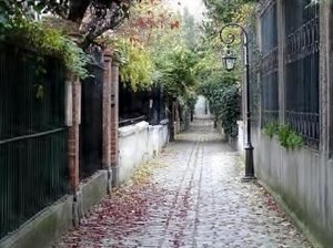 Affiche de Visite guidée : balade dans le village d'auteuil | par Loetitia Mathou