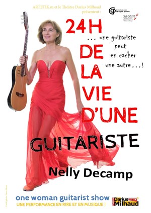 Affiche de 24h de la vie d'une guitariste