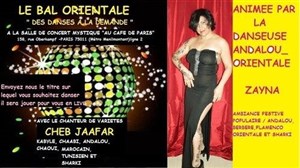 Affiche de Bal de danse berbère andalouse et orientale
