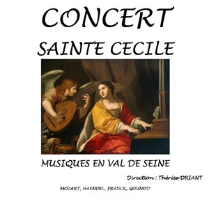 Affiche de Concert de la Sainte Cécile