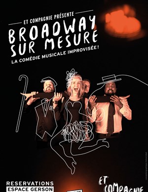 Affiche de Mardi Improvisation avec une comédie musicale improvisée