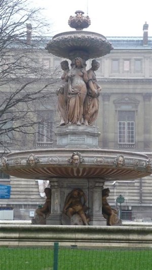 Affiche de Balade en autonomie : Les fontaines du Palais Royal | par Gilles Henry