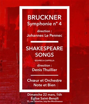 Affiche de Concert Note et Bien