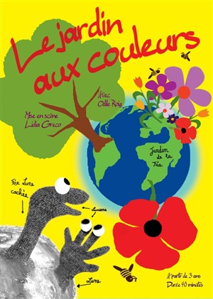 Affiche de Le jardin aux couleurs