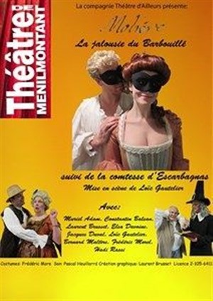 Affiche de La jalousie du Barbouillé suivi de la comtesse d'Escarbagnas