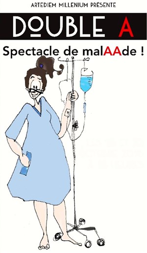 Affiche de Double A dans Spectacle de MalAAde