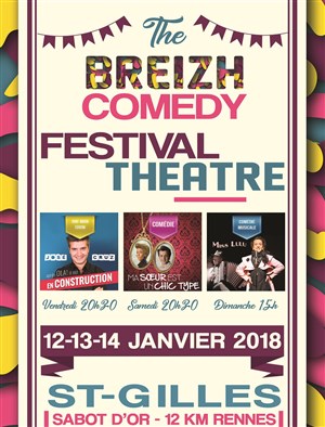 Affiche de Festival Breizh Comedy