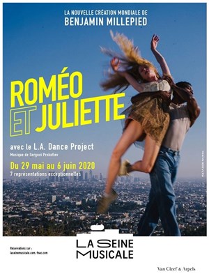 Affiche de Roméo et Juliette | Benjamin Millepied