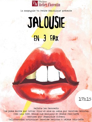 Affiche de Jalousie en 3 fax