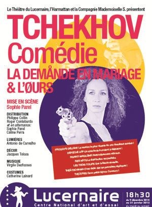 Affiche de La demande en mariage & l'Ours
