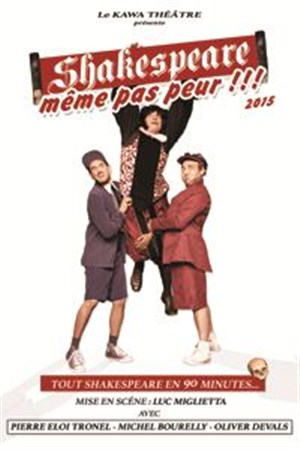 Affiche de Shakespeare même pas peur !