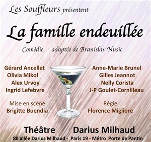 Affiche de La famille endeuillée