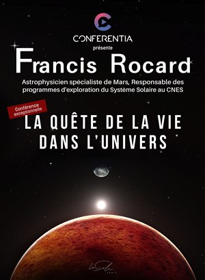 Affiche de Conferentia : La quête de la vie dans l'Univers