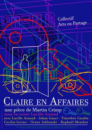 Affiche de Claire en affaires