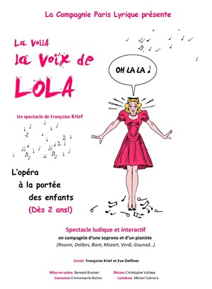 Affiche de La Voila la voix de Lola