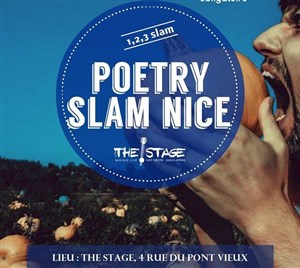Affiche de Poetry Slam Nice