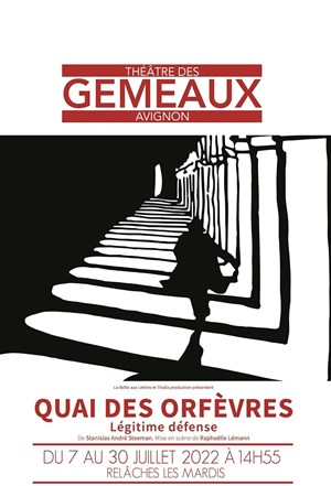Affiche de Quai des Orfèvres, légitime défense