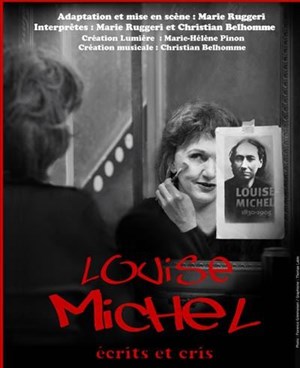 Affiche de Louise Michel, écrits et cris
