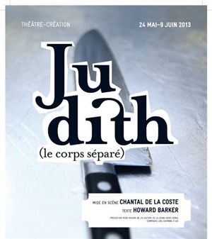 Affiche de Judith (le corps séparé)