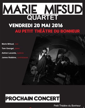 Affiche de Concert Marie Mifsud Montmartre