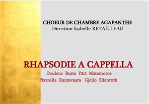 Affiche de Rapsodie a cappella