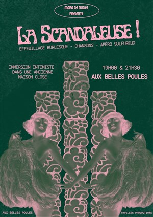 Affiche de La Scandaleuse aux Belles Poules