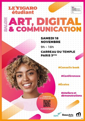 Affiche de Salon Art, Digital & Communication