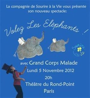 Affiche de Volez les éléphants | de et avec Grand Corps Malade