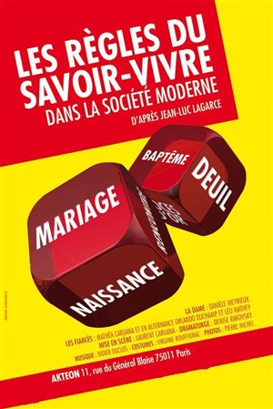 Affiche de Les règles du savoir vivre dans la société moderne