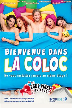 Affiche de Bienvenue dans la coloc