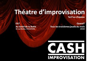 Affiche de Cash Improvisation