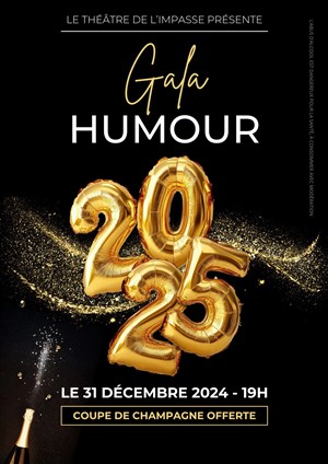 Affiche de Gala Humour du réveillon du 31 décembre