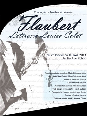 Affiche de Flaubert : Lettres à Louise Colet