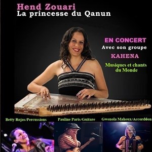 Affiche de Hend Zouari et son groupe Kahena