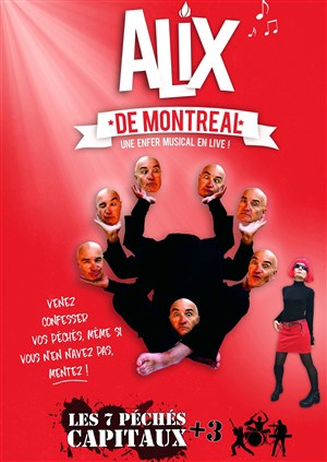 Affiche de Alix de Montréal, les 7 péchés capitaux + 3