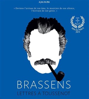 Affiche de Brassens, lettres à Toussenot