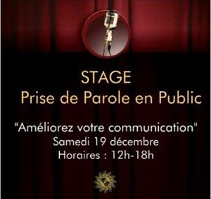 Affiche de Prise de parole en public