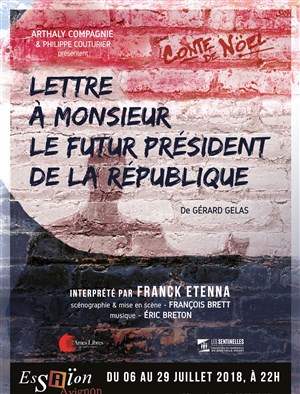 Affiche de Lettre à M. le futur Président de la République