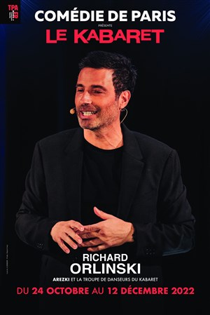 Affiche de Richard Orlinski dans Le kabaret !