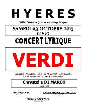 Affiche de Giuseppe Verdi, une vie d'Opéra