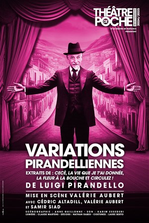 Affiche de Variations Pirandelliennes