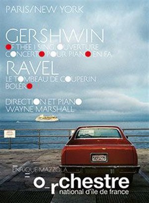 Affiche de Paris / New York | par l'Orchestre National d'Ile de France