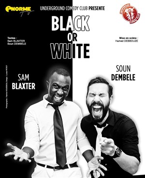 Affiche de Sam et Soun dans Black or White