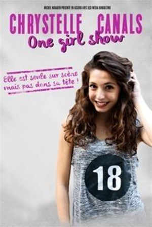 Affiche de Chrystelle Canals dans One girl show